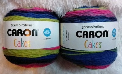 Caron Cakes Yarnspirations - 8.5oz - 445yds - 4 Weight - Color Berry Lime