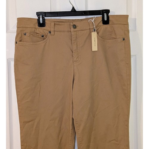 Jones New York Sport Womens Size 14 Stretch Slim Bootcut Leg Shaping Pants NWT - Picture 5 of 8
