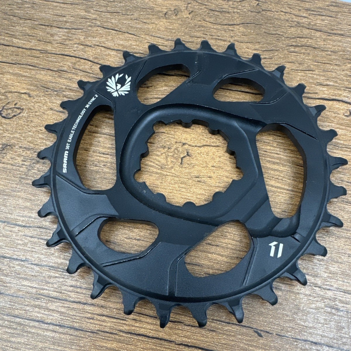 SRAM Eagle 30T -4MM Offset X-Sync2 Wide/Narrow MTB Chainring SRAM Eagle 30T -4MM Offset X-Sync2 Wide/Narrow MTB Chainring