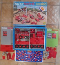 Inside Top: Fischertechnik Basic Set 100 50  50/1  Mega Many Extra Parts