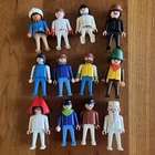 Playmobil Geobra Vintage 1974 People Figures Lot - 12 People