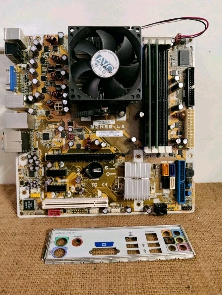 Hp Compaq M2N68-LA - Motherboard Socket AM2 + RAM 2Gb + CPU AMD Athlon 64 X2 - Immagine 3 di 3