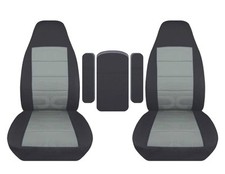 Fits 99-01 Ford F150 Truck Seat Covers Front Highback Bucket Seats With Armrest