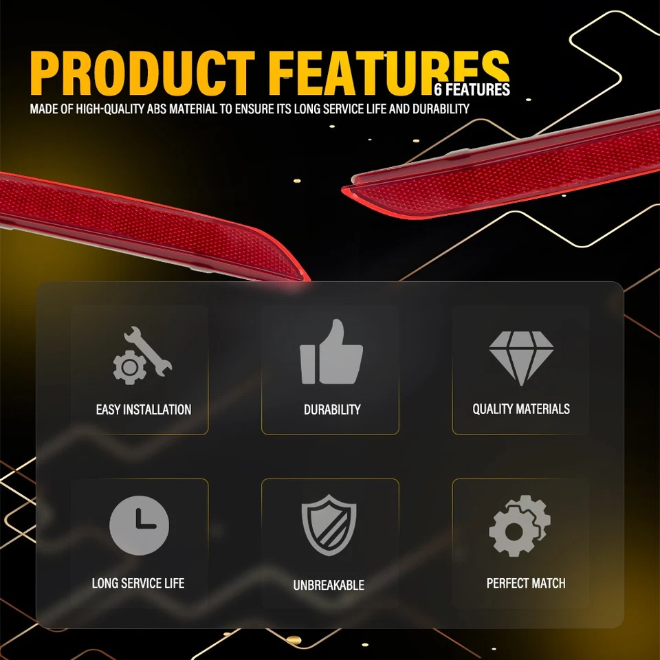 Cubierta de luz de marcador lateral reflector parachoques Murano hoja Nissan Sentra 2015-2022 Foto 2 de 4