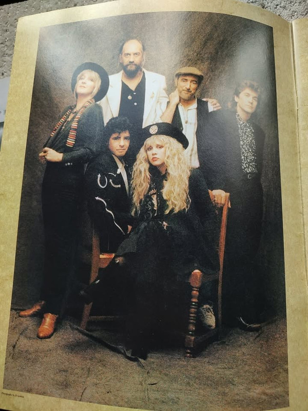 FLEETWOOD MAC BEHIND THE MASK WORLD TOUR  Book 1990 PROGRAM Stevie Nicks promo