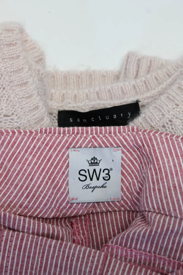 Sanctuary SW3 Suéter Tejido a Medida para Mujer Top Pantalones Cortos Rosa Talla XS 6 Lote 2 Foto 3 de 3