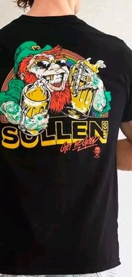 Sullen Get The Gold Tattoo Lifestyle Graphic Premium Leprechaun Large NWT D30