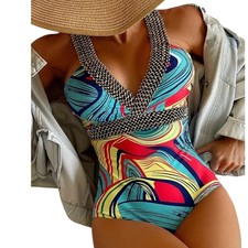 One Piece Swimsuit Monokini Backless Hollow Summer Bathing Suit