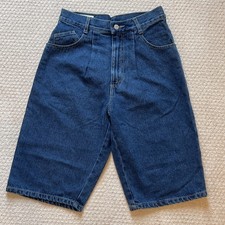 Vtg 90s Y2K Guess Jeans Baggy Denim Shorts USA Made Sz 28 Jorts Streetwear Loose