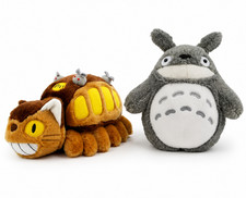 2 Set x My Neighbor of Totoro Bus Plush Couple LARGE Stuffed Animal Toy Pillow