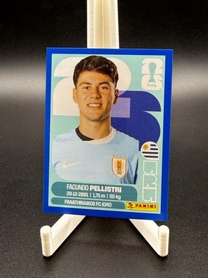 2026 Panini World Cup Sticker Facundo Pellistri Blue Border #URU20
