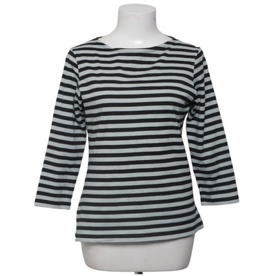 Marimekko Kioski, Langarmshirt, Größe: S, Schwarz/Weiß, Streifen, Damen #YXo