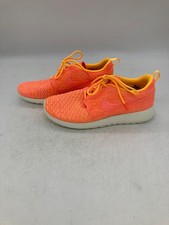 Nike Roshe Run Flyknit Bright Orange/Yellow Athletic Shoes Size 9 704927-802