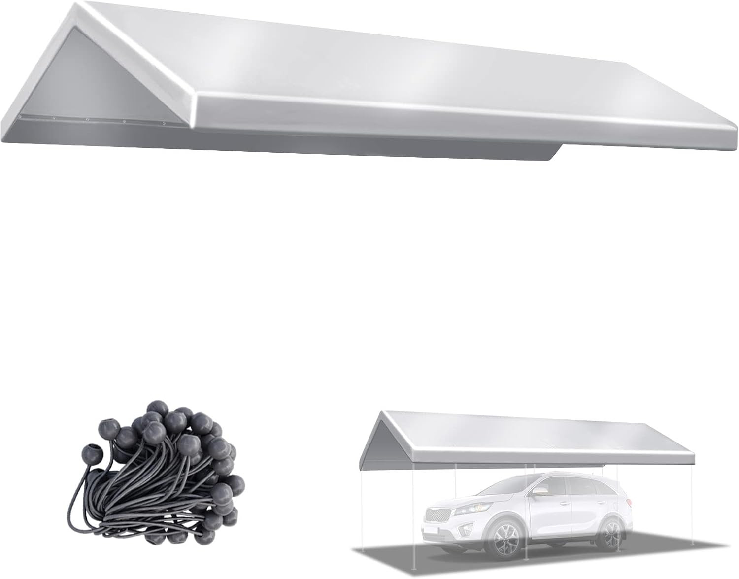 Only 10'x20' Carport Replacement Canopy