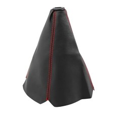 Car Shift Knob Dust Cover, Manual/Automatic Gear Shifter Dustproof Black Red