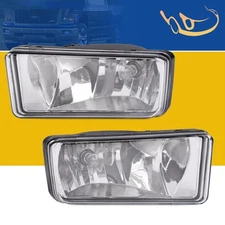 Fit For 07-13 2007 Chevy Silverado 1500 2500 3500 Tahoe ​Clear Fog Lights Pair