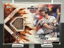 2019 Topps Opening Day #DR-BP Buster Posey Diamond Dirt Relics