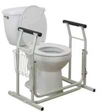 NEW Drive RTL12079 Free Standing Toilet Safety Frame Bathroom Rail Assist Handle