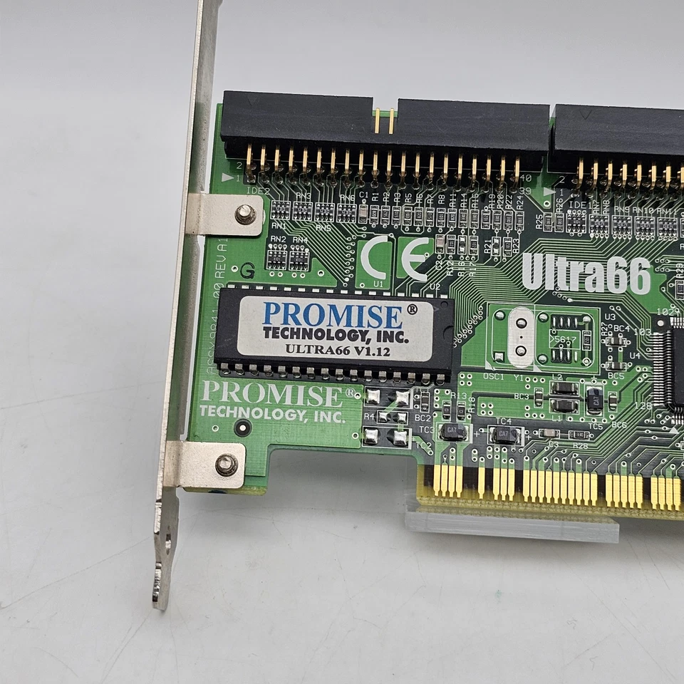 Promise 6001089 Ultra66 V1.12 ATA Dual Channel PCI IDE 2 Port Controller Card - Image 3 of 4