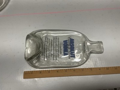 Slumped Bottle   Absolute  Flat Bottle 10 