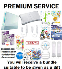 Pacchetto console Nintendo Wii - scegli Mario Kart/Sport Resort/Fit Board + scatola