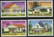 1981 Norfolk Island SG# 265-268 Christmas Churches set of 4 Mint MUH MNH