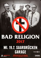 Bad Religion - True North Live, SaarbrüCken 2017 | Konzertplakat | Poster