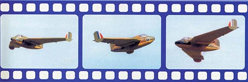 RCSA Model Airplane Plans (RC): Handley Page H.P. 75 MANX 50" 9.5" Scale E.P. - Image 4 of 4