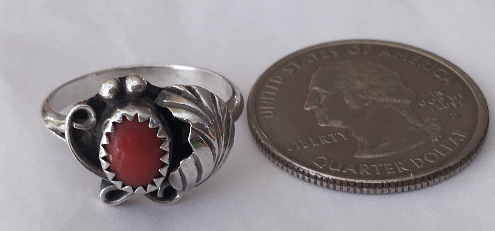 Native 925 Estate Sterling Silver Split Shank Bea… - image 6