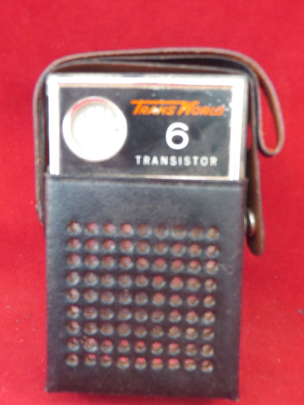 Trans World transistor pocket radio, model ep 601