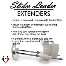 LeLuv Replacement Plastic Cradle for SLIDER Penis Extenders