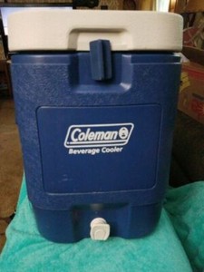 coleman 5 gallon water cooler