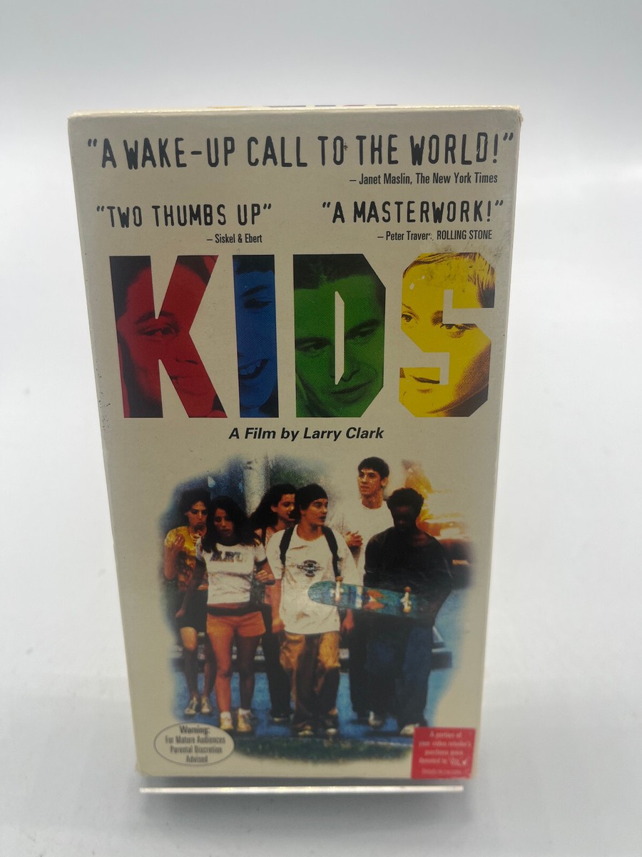 KIDS 1995 VHS Larry Clark Alliance Video Canadian Sevigny