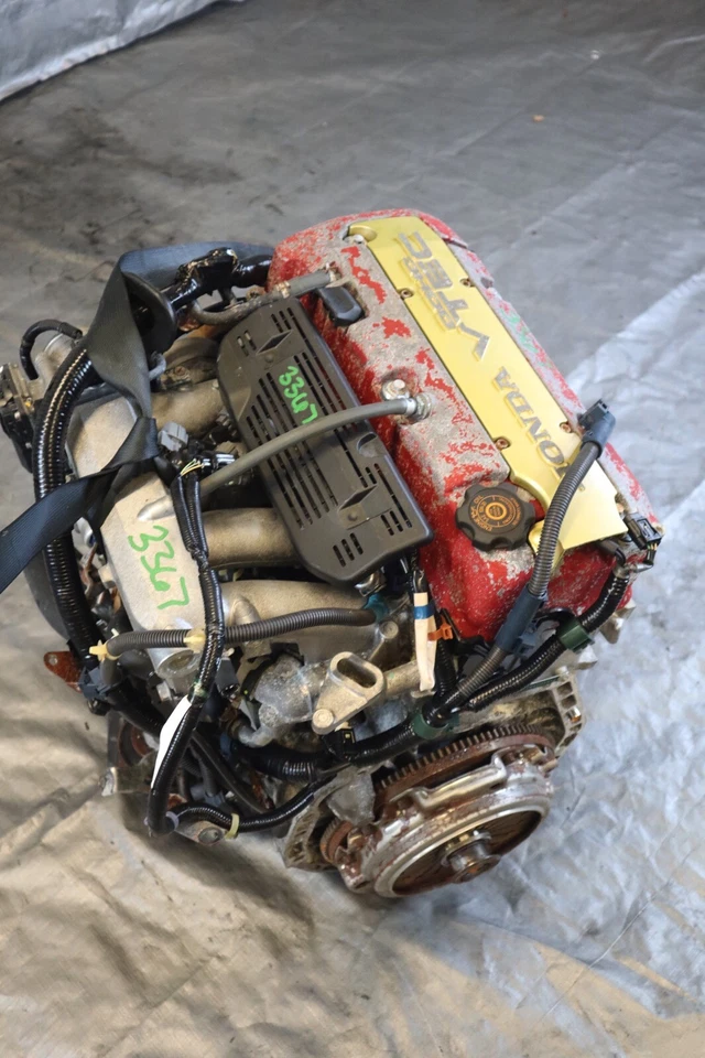 Honda S2000 AP2 F22C 2008 2,2 L motor fabricante original conjunto de bloque largo 109.006 millas #3367 Foto 3 de 4