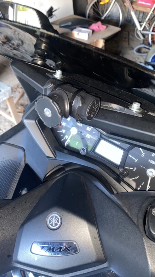 Support Téléphone Type Quad Lock Tmax 2012-2016 Neuf - Imagen 2 de 4