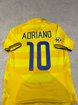 inter milan 3rd shirt 03/04 adriano 10 | eBay UK