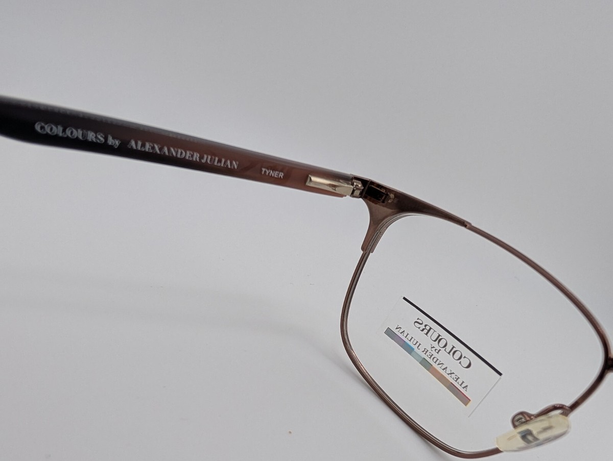 Alexander Julian ブラウン Colours - Alexander Julian Rich Eyeglasses | FREE Shipping