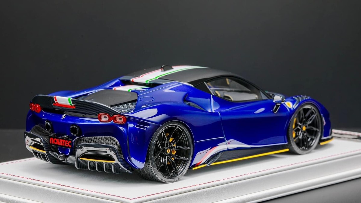 Ferrari SF90 Stradale (Blue Metallic Italian Flag) [Davis