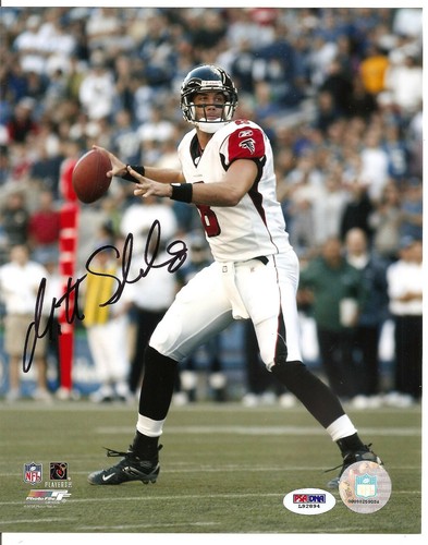 MATT SCHAUB Falcons 8X10 Autographed Photo with PSA COA #L92894 - Picture 2 of 3