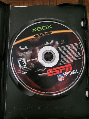 ESPN NFL Football (Microsoft Xbox, 2003) Disc