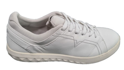 DIESEL Mens Trainers S-Studdzy White Leather EU 39 New Genuine