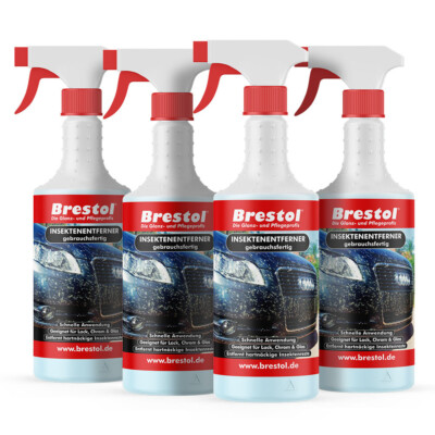 (9,97 /L) 4x 750 ml Premium INSEKTENENTFERNER gebrauchsfertig Vogelkotentferner