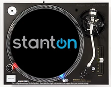 Stanton - 7"-12" DJ slipmat for LP turntable record player
