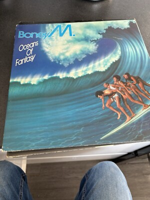 Boney M Vinyl Oceans Of Fantasy 12'' Foldout Gatefold Poster 1979 Hansa Atlantic
