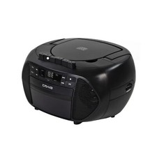 Craig CD6951 Portable Top-Loading CD Boombox with AM/FM Stereo Radio and Cass...