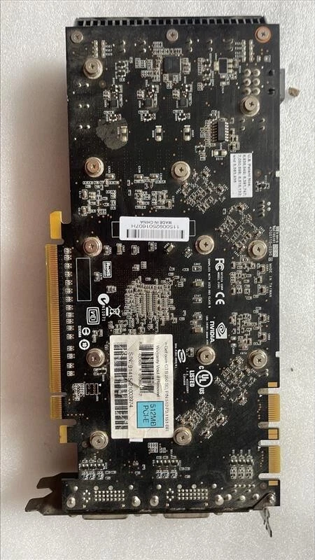 EVGA NVidia GeForce GTS 250 PCIe 2.0 512MB Graphics Video Card GPU - Image 3 of 4