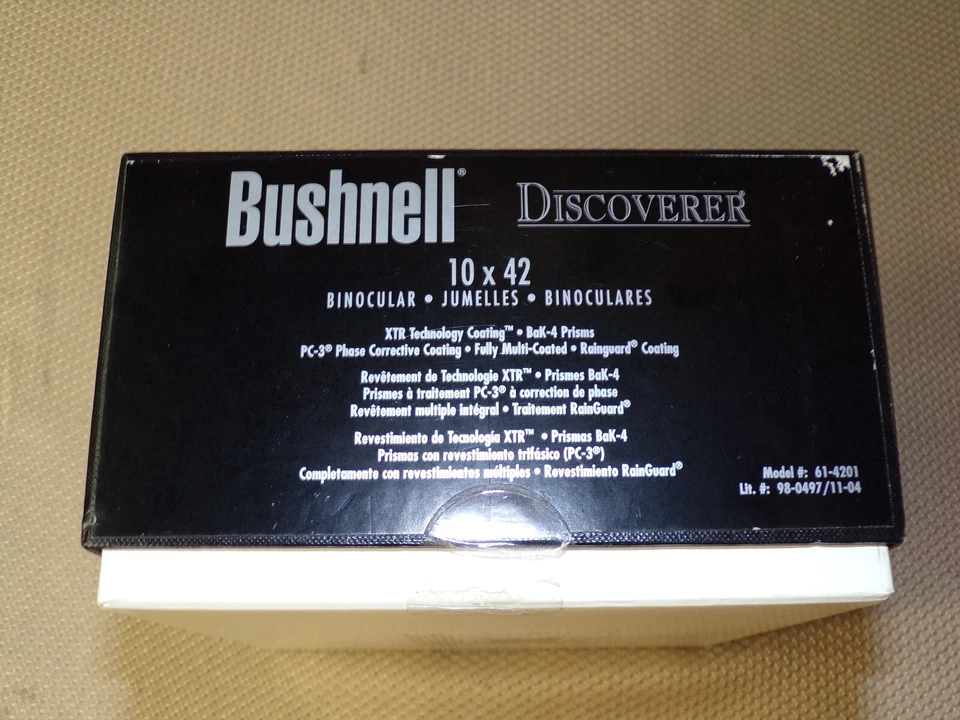 Bushnell Discoverer 10x42 Binoculars #61-4201 WATERPROOF - NEW OLD STOCK !! - Image 3 of 4