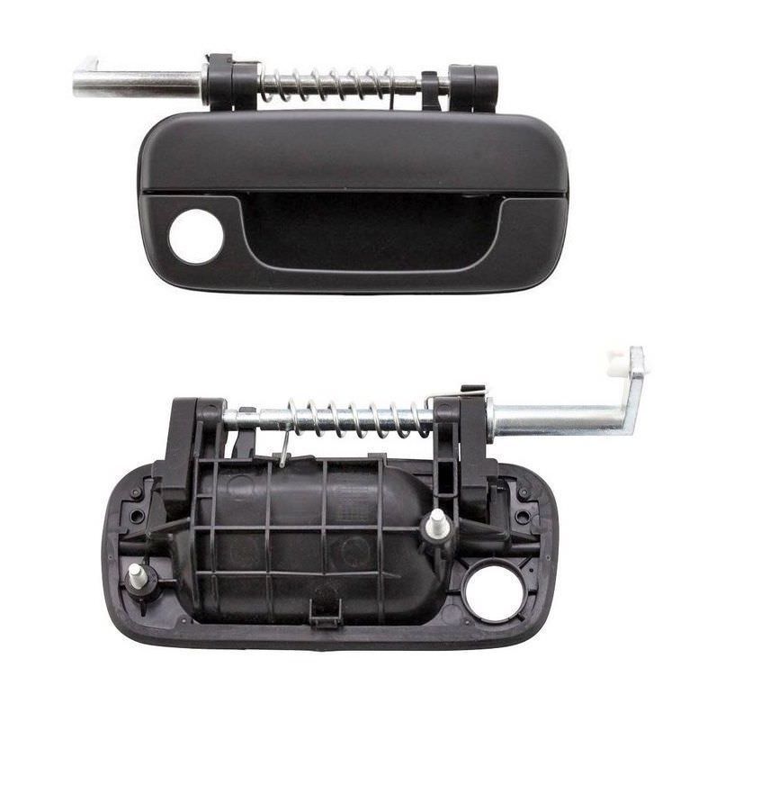 Poignée de coffre arrière pour Peugeot Partner 1996-2008 en ABS noir renforcé