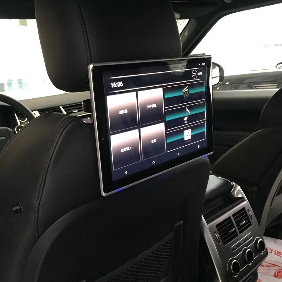 Car Monitor Back Seat TV Headrest Screens For GMC WIFI Rear Entertainment System - Image 2 of 4