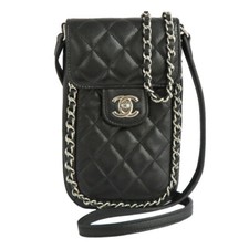 CHANEL Matelasse Phone Case Phone Pouch Chain No. 24 bg16221